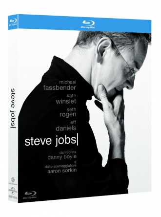 Locandina italiana DVD e BLU RAY Steve Jobs 